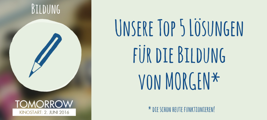 ​Die Bildung von Morgen?