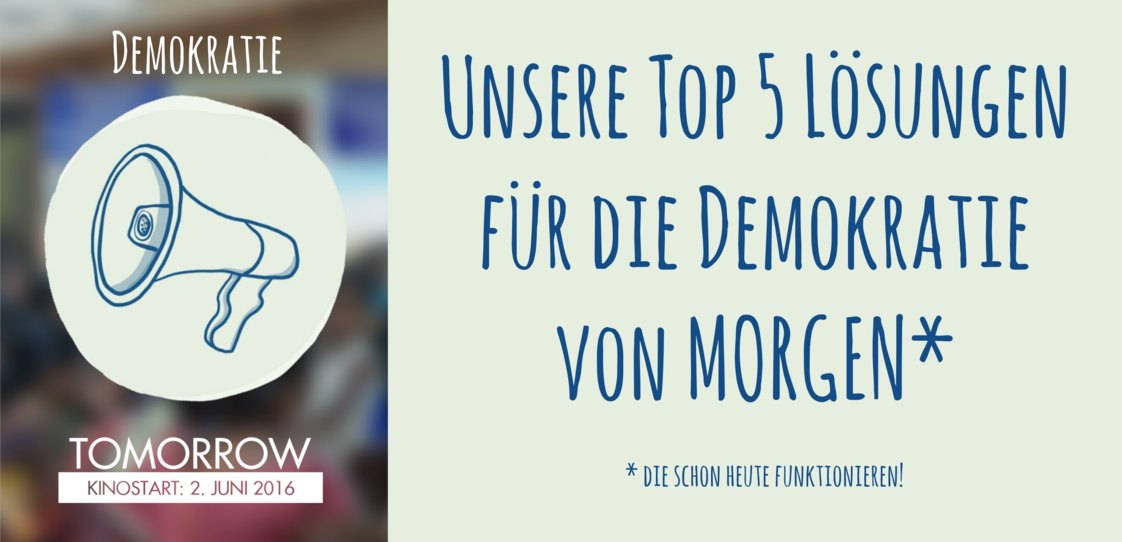 Die Demokratie von Morgen?